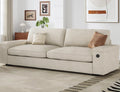Modern Sofas  for Living Room, Extra Deep Seats, Oversized Loveseat Sofa