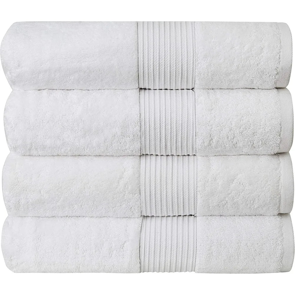 Extra Large  Bath Towels  Hotel Quality | 650  Soft Combed Cotton