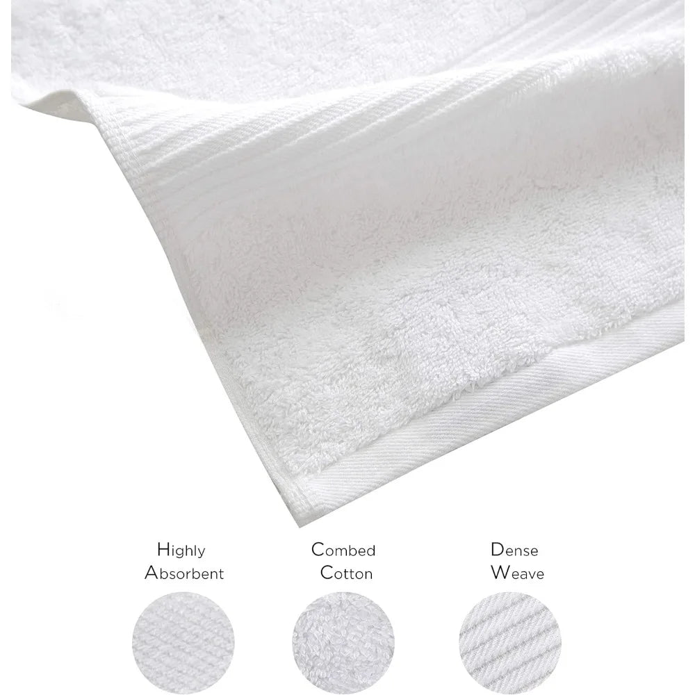 Extra Large  Bath Towels  Hotel Quality | 650  Soft Combed Cotton