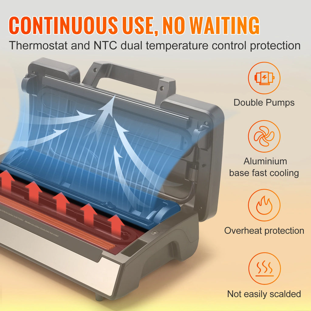 Vacuum Sealer Food Packaging Machine  130W