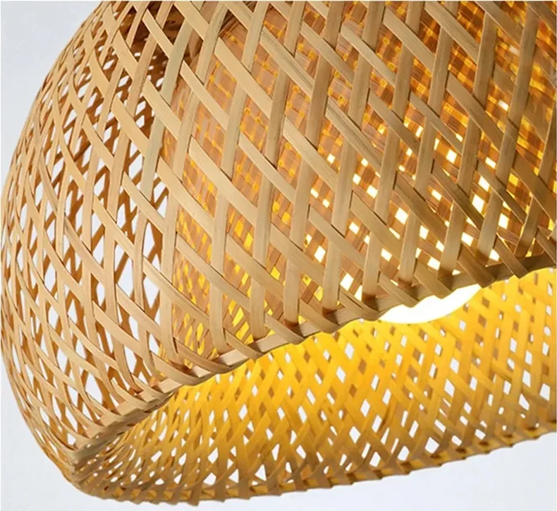 Bamboo Lantern 30cm Pendant Lamp