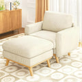 68" Green Loveseat Sofa, Comfy Corduroy with Spring Cushion