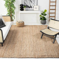 Natural Fiber Collection Area Rug - 6' x 9', Natural, Handmade