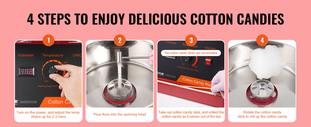 Electric Cotton Candy Machine Maker  AVAILABLE IN RED OR BLUE