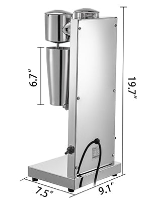 Electric Milkshake Maker or Smoothie Maker