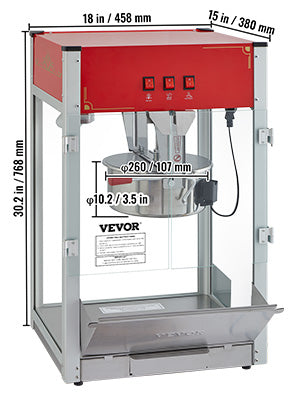 Pop Away!!! Electric Popcorn Maker Commercial 8/12Oz