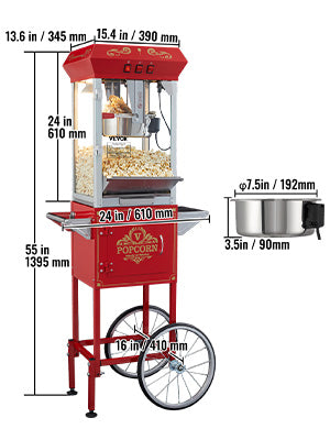 Pop Away!!! Electric Popcorn Maker Commercial 8/12Oz